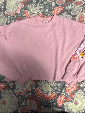 PINK Victoria's Secret Light Pink Crewneck Sweatshirt